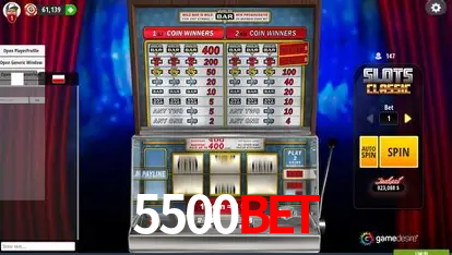 A Popularidade dos Caça-Níqueis no 5500BET